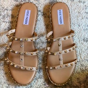 Brand new Steve Madden studded sandals
